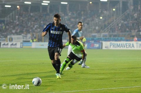 GUBBIO - Inter are in the lead after 3 minutes thanks to some alert play from Livaja