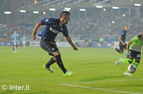 GUBBIO - The Croatian striker beats Berardi to open the scoring