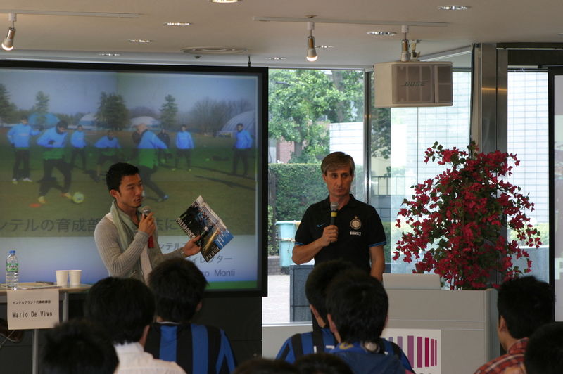 TOKYO - The lesson begins with technical director Marco Monti