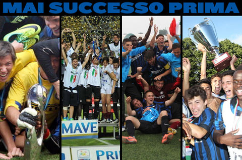 Settore Giovanile F.C. Internazionale 2011-2012: 4 titoli, mai successo prima