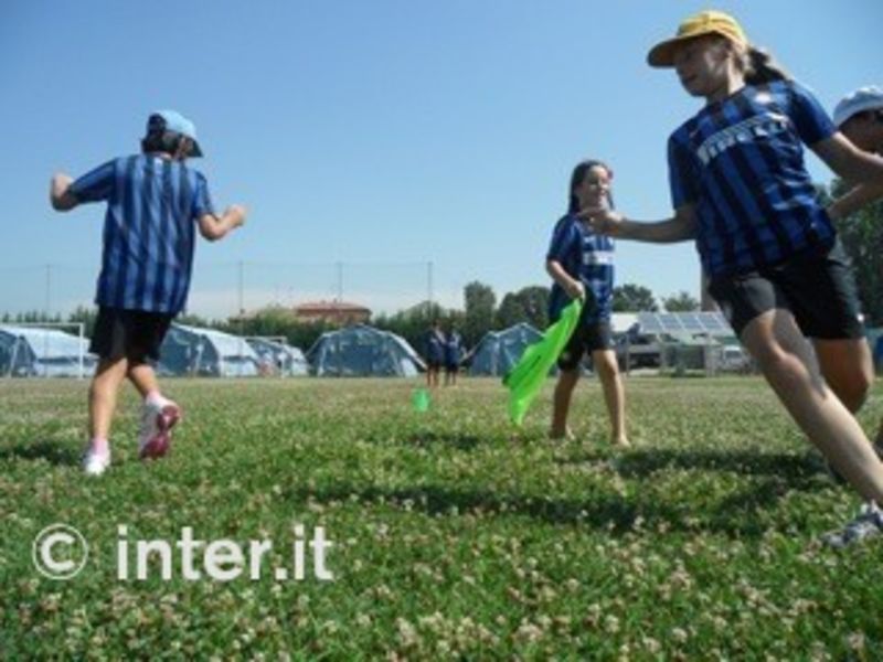 Ed ecco che si inizia a giocare, con il nerazzurro indosso