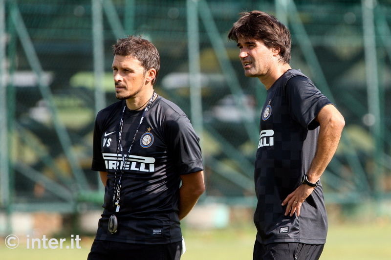 MILANO - Sul campo, pronti a ricominicare, Daniele Bernazzani e Vincenzo Sasso
