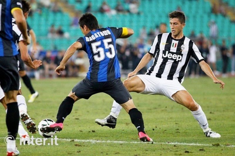 BARI - Nagatoma in action in the first challenge of the triangular tournament