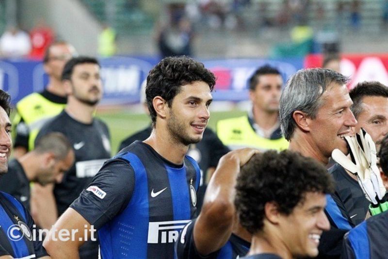 BARI - A close-up of Andrea Ranocchia, following a solid performance