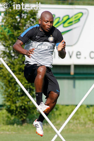 APPIANO GENTILE - Mudingayi is ready for his second friendly match as a Nerazzurri player
