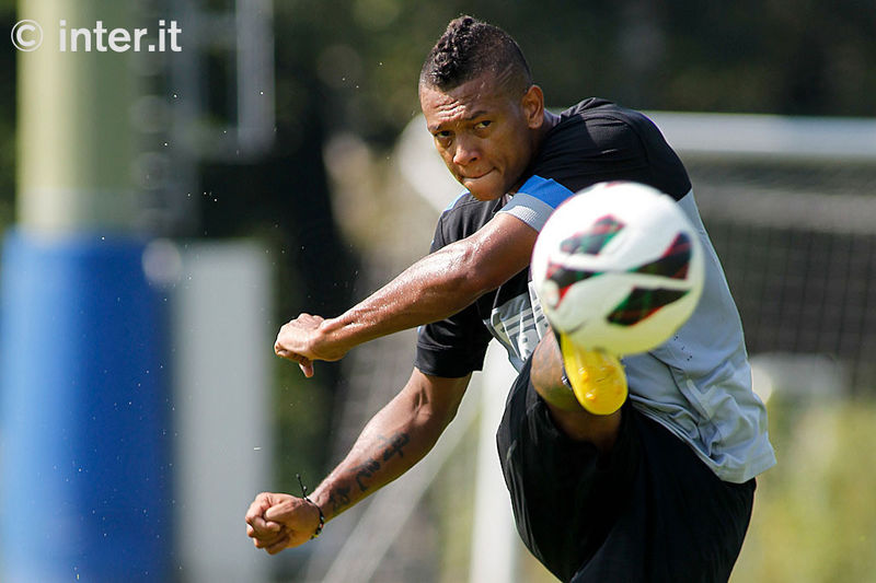 APPIANO GENTILE - Power, precision and pace: that's what Guarin's shot is all about