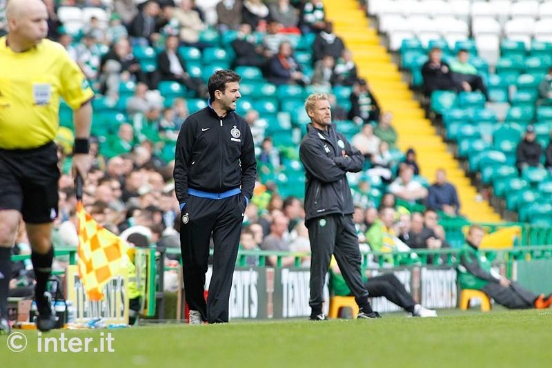 GLASGOW - Stramaccioni e Lennon, ecco le panchine di Inter e Celtic