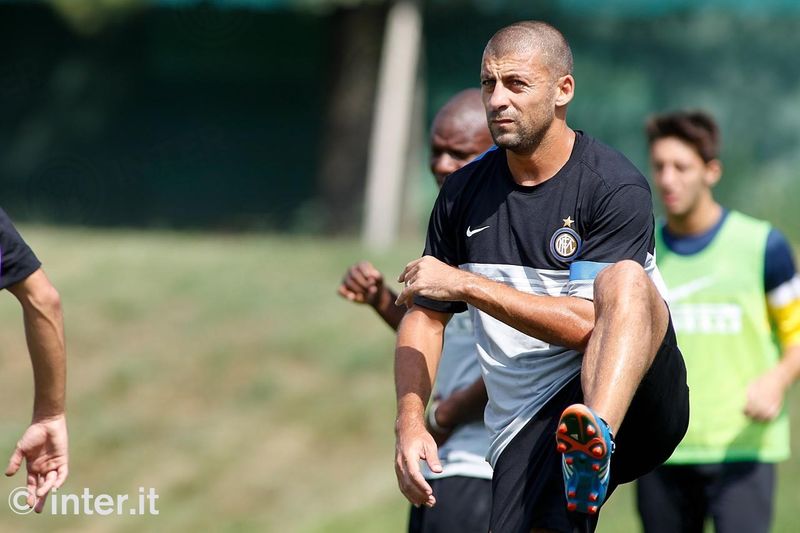 APPIANO GENTILE - La concentrazione di Walter Samuel