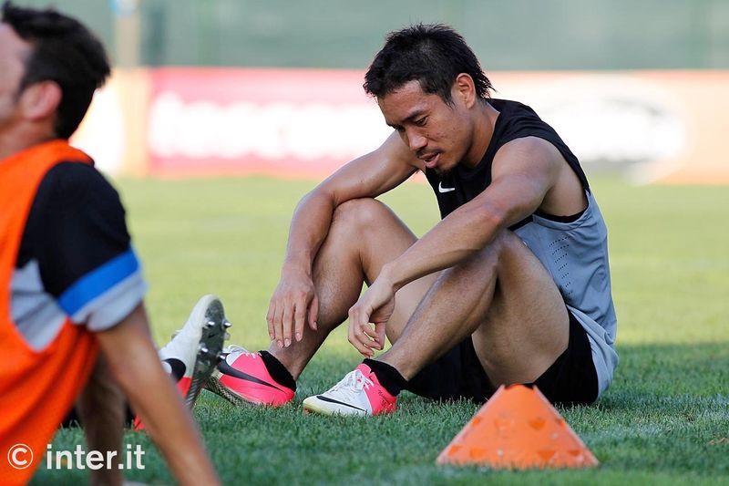 APPIANO GENTILE - Nagatomo gets a chance to catch his breath