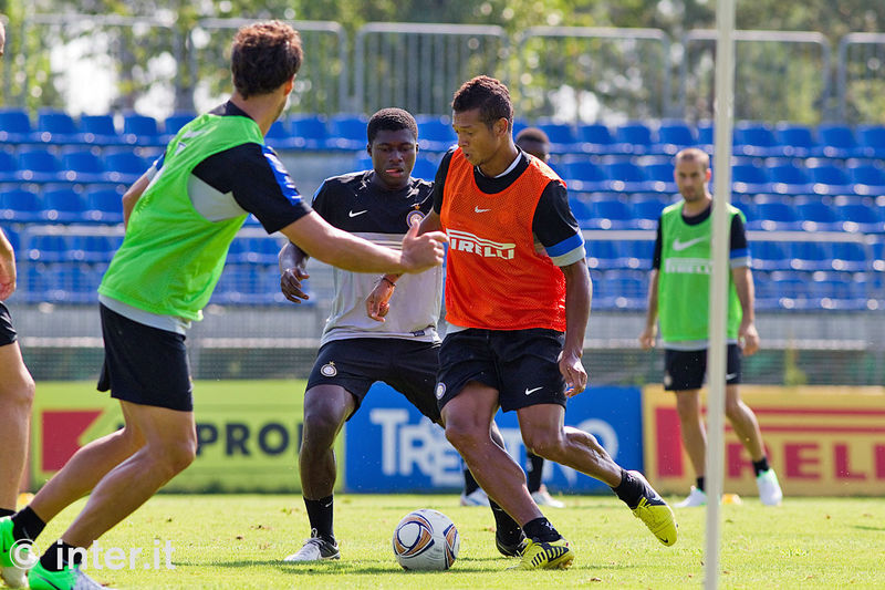 APPIANO GENTILE - Guarin in the heart of the action