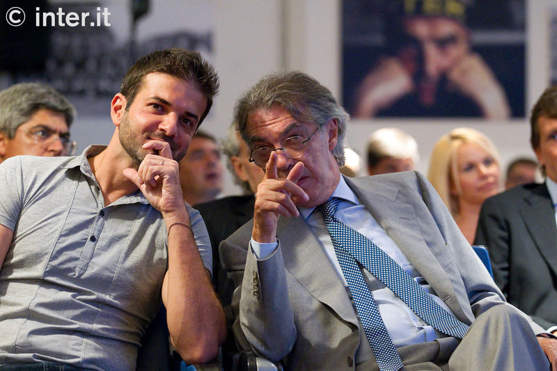     APPIANO GENTILE - Per ripartire insieme: il presidente Moratti e Stramaccioni
