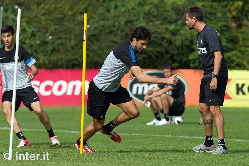 APPIANO GENTILE - Stefano Rapetti encourages Ranocchia and Benassi