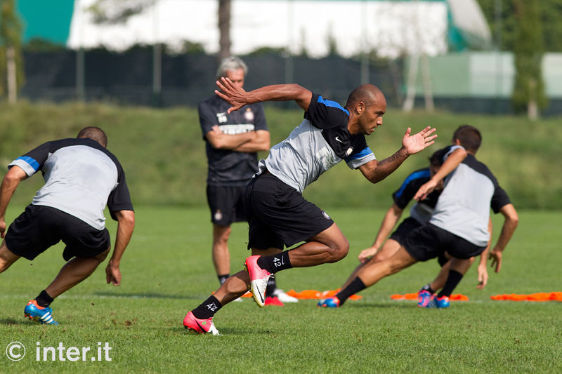 APPIANO GENTILE - Jonathan could be mistaken for a sprinter!