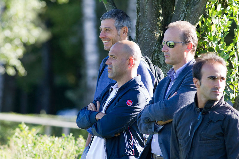 APPIANO GENTILE - Di Biagio observes the Nerazzurri
