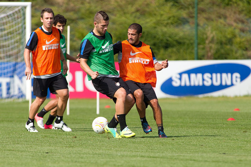 APPIANO GENTILE - Training ahead of Rubin Kazan