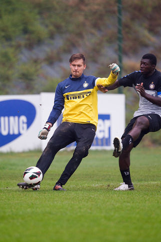 First training session at Appiano Gentile