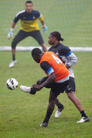 First training session at Appiano Gentile