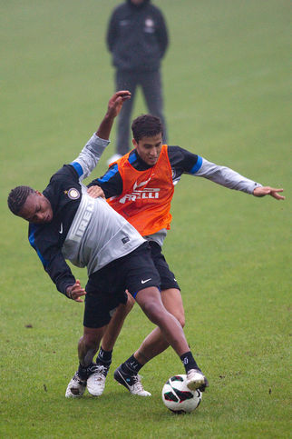 First training session at Appiano Gentile