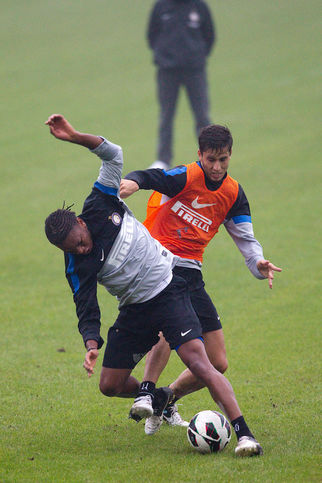 First training session at Appiano Gentile