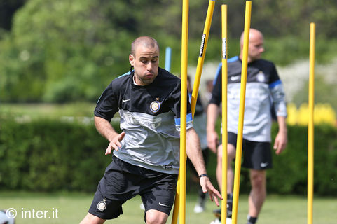 First training session ahead of Inter v Udinese