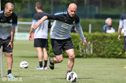 First training session ahead of Inter v Udinese