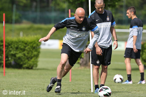 First training session ahead of Inter v Udinese