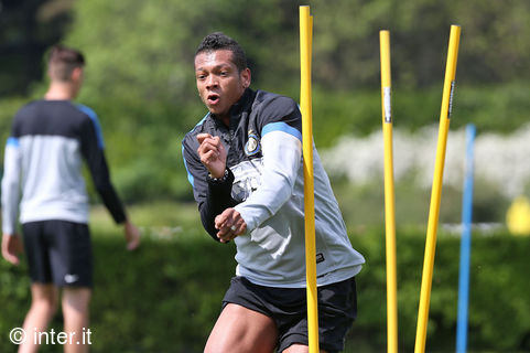 First training session ahead of Inter v Udinese