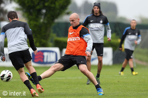 Third workout ahead of Inter v Udinese