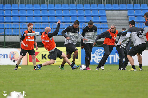 Third workout ahead of Inter v Udinese