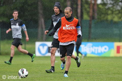 Third workout ahead of Inter v Udinese