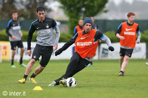 Third workout ahead of Inter v Udinese