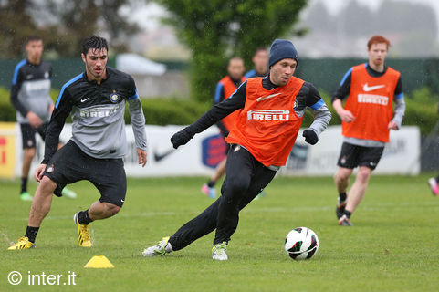 Third workout ahead of Inter v Udinese