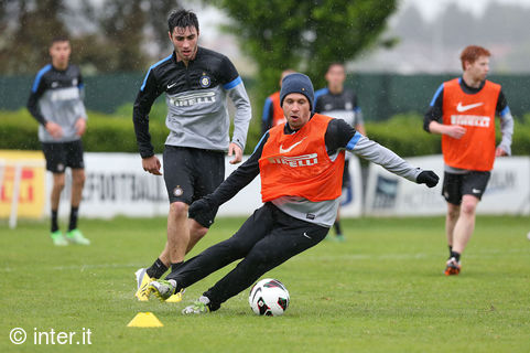 Third workout ahead of Inter v Udinese