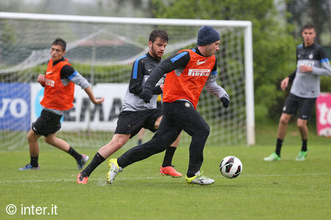 Third workout ahead of Inter v Udinese