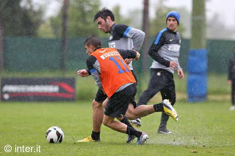 Third workout ahead of Inter v Udinese