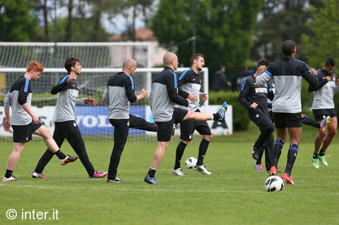 Fourth workout before Inter v Udinese