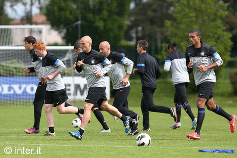 Fourth workout before Inter v Udinese
