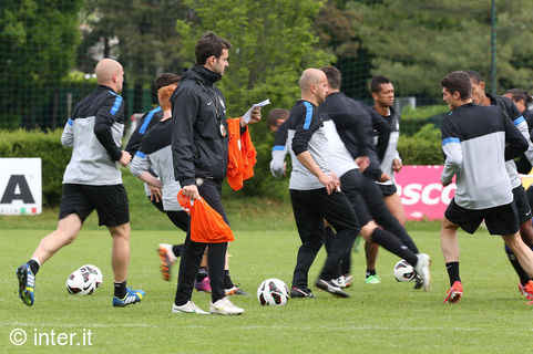 Fourth workout before Inter v Udinese
