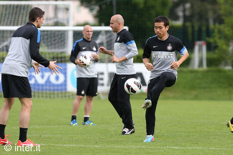 Fourth workout before Inter v Udinese