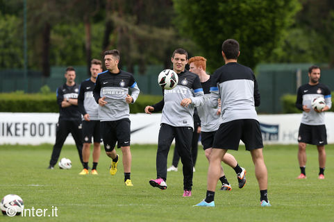 Fourth workout before Inter v Udinese