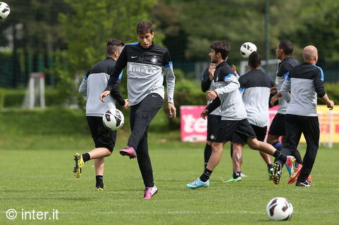 Fourth workout before Inter v Udinese