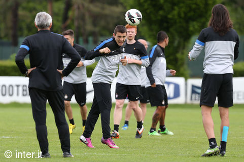 Fourth workout before Inter v Udinese