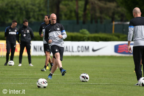 Fourth workout before Inter v Udinese