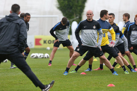 18 May 2013, Inter training in Appiano Gentile