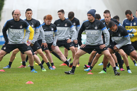 18 May 2013, Inter training in Appiano Gentile