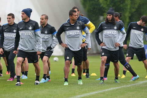 18 May 2013, Inter training in Appiano Gentile