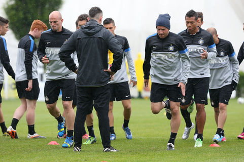 18 May 2013, Inter training in Appiano Gentile