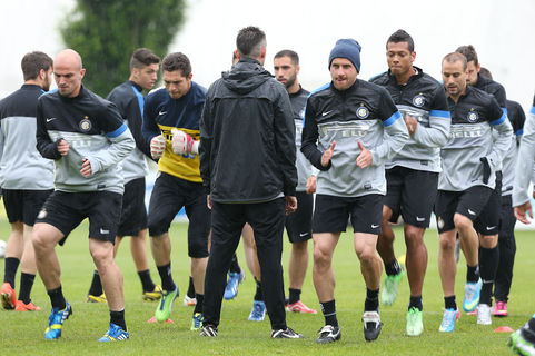 18 May 2013, Inter training in Appiano Gentile