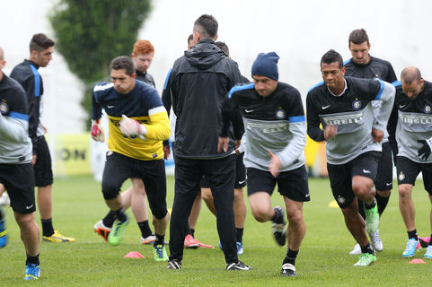 18 May 2013, Inter training in Appiano Gentile