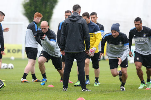 18 May 2013, Inter training in Appiano Gentile